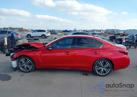 2023 Infiniti Q50 Sensory из США, поврежденный, VIN JN1EV7CP0PM512405